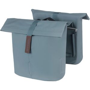 Basil City Dubbele Fietstas MIK - graphite blue - 32 liter
