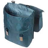 Basil Elegance Dubbele Fietstas MIK - 40-49 Liter - Estate Blauw