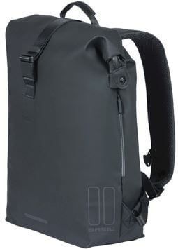 Basil Soho Mikes Bicycle -Umhängetasche - Schwarz, wasserdicht, Pu, Nordlich LED, 17L