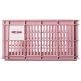 Basil Fietskrat S - Klein - 17.5 Liter - Roze