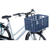 Basil Fietskrat L - Groot - 40 Liter - Blauw