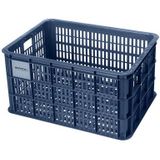 Basil Fietskrat L - Groot - 40 Liter - Blauw