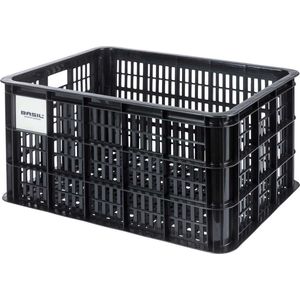 Basil krat groot 40l mik zwart gerecycled