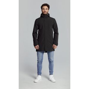 Basil - Mosse Parka - Regenjas - Zwart - T-Fabric 5.000 WP