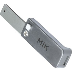 Basil mik stick - sleutel, uitklapbaar, grijs