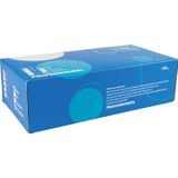 Handschoenen uit nitril, extra small, blauw, doos van 100 stuks