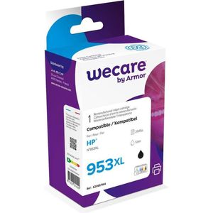 weCare - Cartridge - Zwart - Inhoud 53ml - Compatibel met HP 953XL