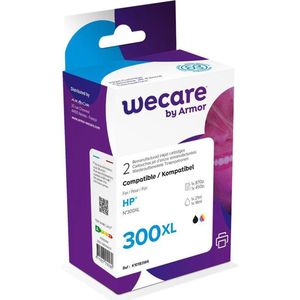 weCare WEC1221 inktcartridges 300 XL - Zwart en Kleur - geschikt voor HP - Inktpatronen 300xl multipack
