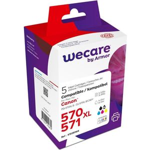 weCare Canon PGI-570XL BK - CLI571XL BK/C/M/Y
