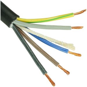 Neopreen kabel H07RNF 5x2.5 - per meter