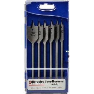 Speedborenset 6 delig 10/13/16/19/22/25mm
