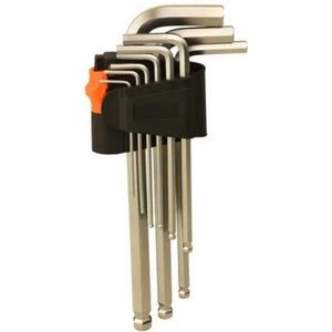 Inbussleutel set 9-delig medium Hercules