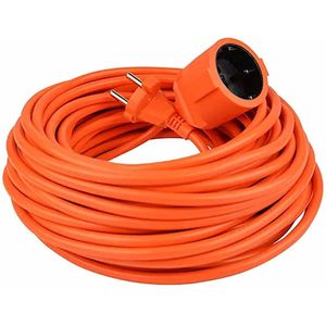 VBExtend VB 41082 - Verlengkabel - 10 meter - 2x1.5mm² - H05VV-F - Oranje