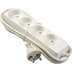 VB Extend Stekkerdoos | TCD 4V ZRA 1,5 meter 2x1.0mm² wit