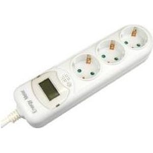 Tafelcontactdoos - 3-voudig - Inclusief Kinderbeveiliging - Snoer 1,5 Meter
