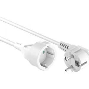 VB Extend Verlengsnoer - 10 meter - Randaarde - Wit - 3 x 1.0 mm²