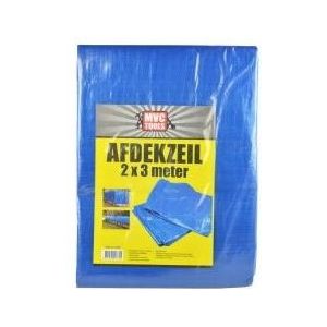 Afdekzeil | Gardalux | 2 x 3 m (75 gr/ m², Blauw, Waterdicht)