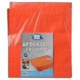 Afdekzeil | Gardalux | 2 x 3 m (150 gr/ m², Oranje, Waterdicht)