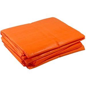 Bouwzeil - Oranje - 10x12 Meter - 150gr/m² - Waterdicht en Weerbestendig