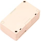 Ratio - Dubbele Schakelaar en Stopcontact - Spatwaterdicht - IP54 - Horizontaal - Plastic