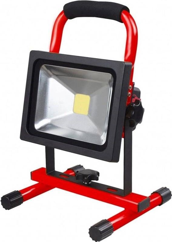 NOVA oplaadbare led-straler - LED Bouwlamp -  20W JZ20R - 1400 Lumen