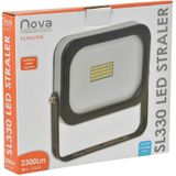 Nova LED Straler - Bouwlamp - Type SL30 - Type Slimeline - 30 Watt - 3000K - 2300 Lumen