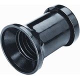 E27 Fitting Prikkabel - Prikfitting - Zwart - Max. 40W