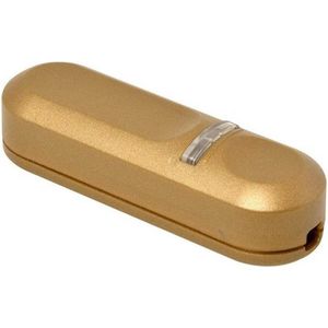 LED Snoerdimmer - Snoerdimmer voor LED Lampen - 4-150W - 230V - Goud