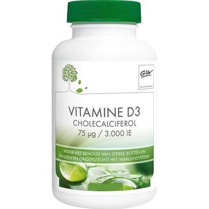 G&W - Vitamine D3 - Supplement - 75 mcg - 365 Capsules