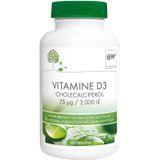 G&W - Vitamine D3 - 75mcg - Natuurlijke Vorm - 365 Capsules