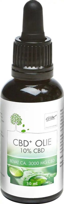 G&W - CBD+ Olie - 10% - 30ML