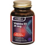 All Natural Vitamine D3 25 mcg (1000 IE) Capsules
