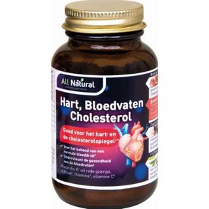 All Natural Hart bloedvt chole 90 vegetarische capsules