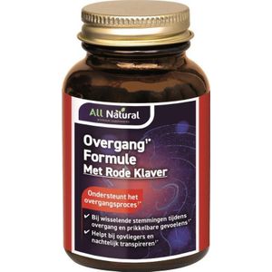 All Natural Overgang formule 60 Vegan Capsules