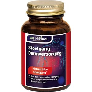 All Natural Stoelgang - Kruidenpreparaat - 60 Tabletten
