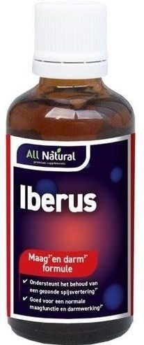 All Natural Iiberus maag darm formule 20ml
