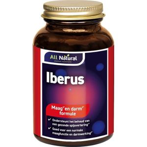 All Natural iberus maag darm formule  60 Vegetarische capsules