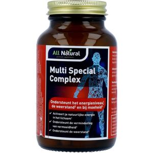 All Natural - Multi Speciaal - Tabletten - Ondersteunt Energieniveau en Weerstand