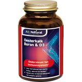 All Natural Oesterkalk, Boron & D3 Tabletten
