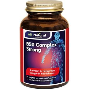 All Natural Vitamine b50 complex  60 Capsules