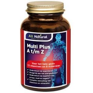All Natural Multi plus A t/m Z 100 Tabletten