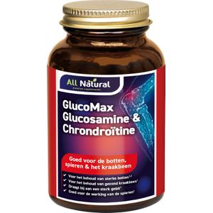 All Natural GlucoMax glucosamine & chondroitine 120 Tabletten