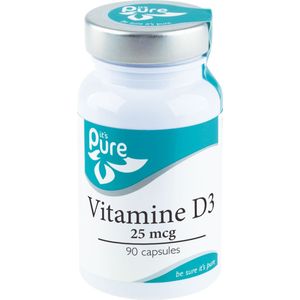 It's Pure Vitamine D3 25mcg (90 capsules)