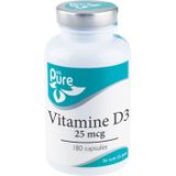 It's Pure Vitamine D3 25 mcg 180CP