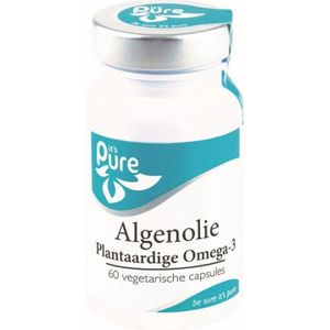 Algenolie - Omega 3 500mg - 100% Plantaardig - Veganistisch - 60 Capsules
