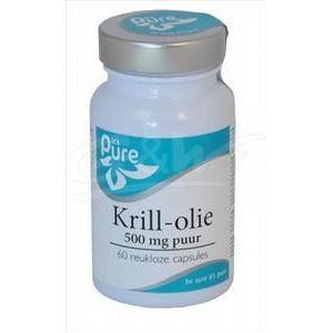 It's Pure Krill-Olie 500 mg Puur (60 reukloze capsules)
