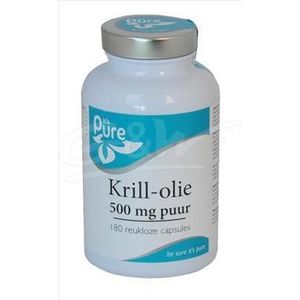 It's Pure Krill-Olie 500 mg Puur (180 reukloze capsules)
