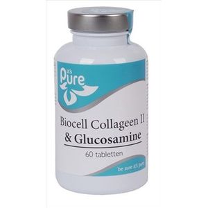 Biocell Collageen II & Glucosamine - 60 Tabletten - Zonder Allergenen