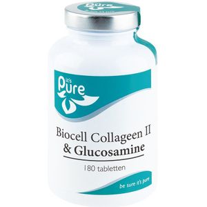 It's Pure - Biocell Collageen II & Glucosamine - 180 Tabletten