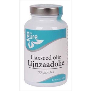 It's Pure - Lijnzaadolie - 90 Capsules